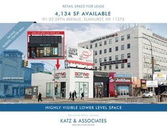 Plus de détails pour 91-22 59th Ave, Elmhurst, NY - Commerce de détail à louer