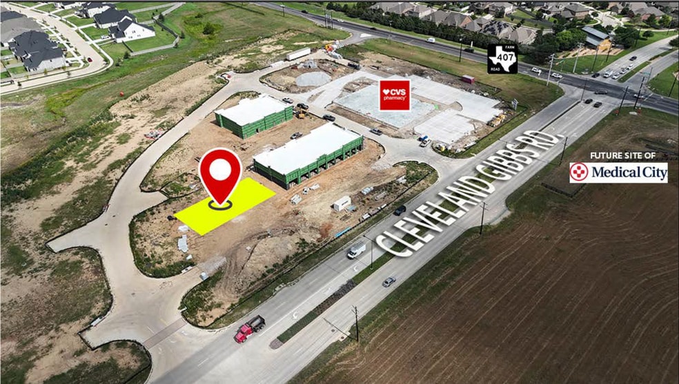 SWC FM 407 & Cleveland Gibbs R, Northlake, TX for lease - Building Photo - Image 3 of 5