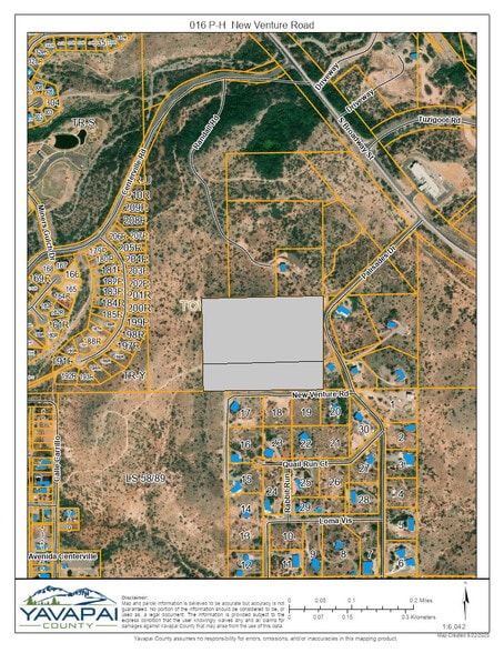 016 P-H New Venture Road Rd, Clarkdale, AZ à vendre - Plan cadastral - Image 3 de 17