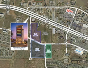 S. Schafer Blvd & Agnes St. blvd, Bastrop, TX - Aérien  Vue de la carte