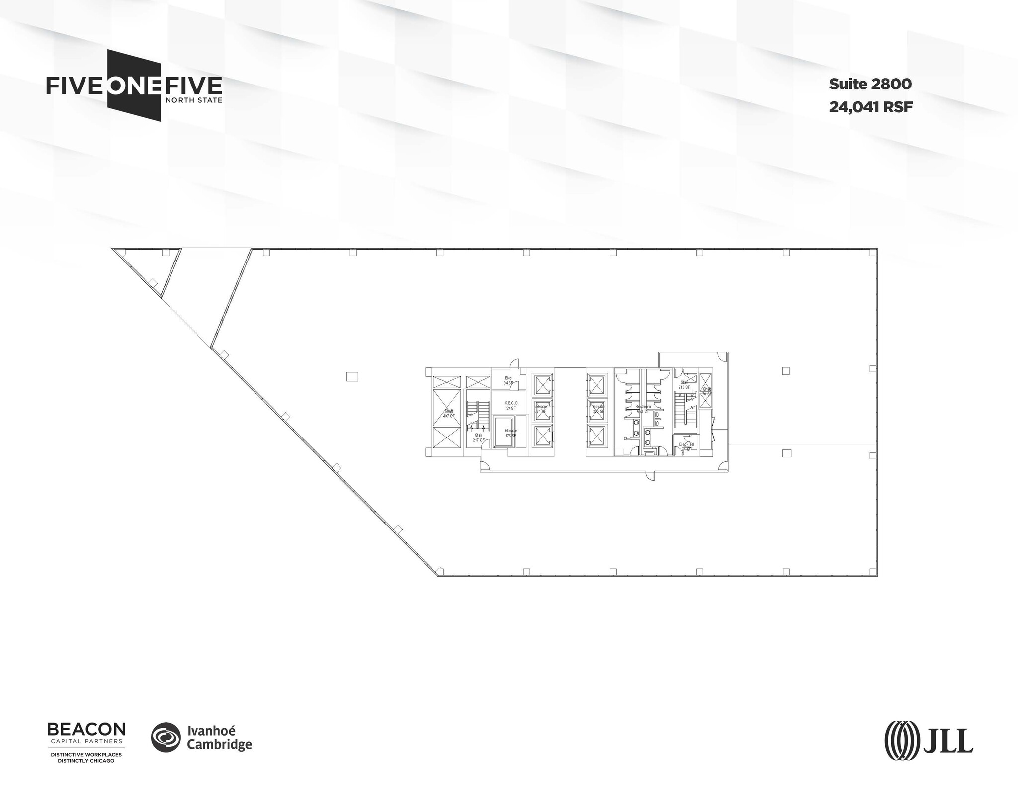 515 N State St, Chicago, IL à louer Plan d  tage- Image 1 de 1