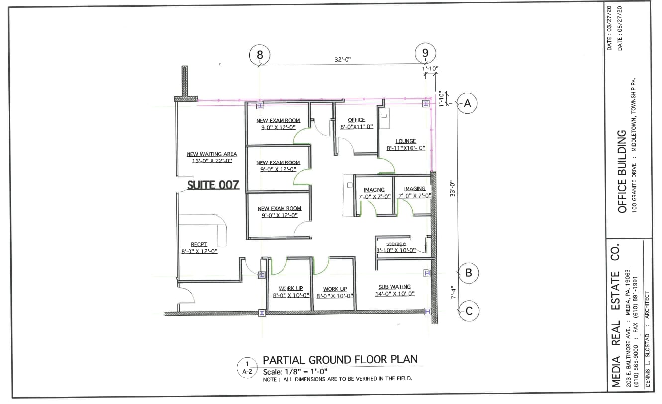 100 Granite Dr, Media, PA for lease Floor Plan- Image 1 of 1