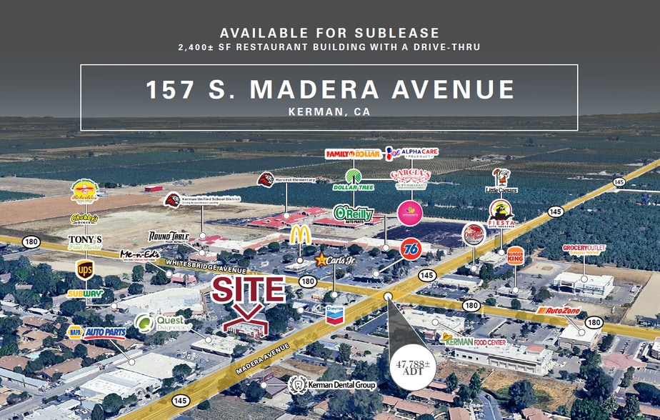 157 S Madera Ave, Kerman, CA for lease - Building Photo - Image 2 of 3