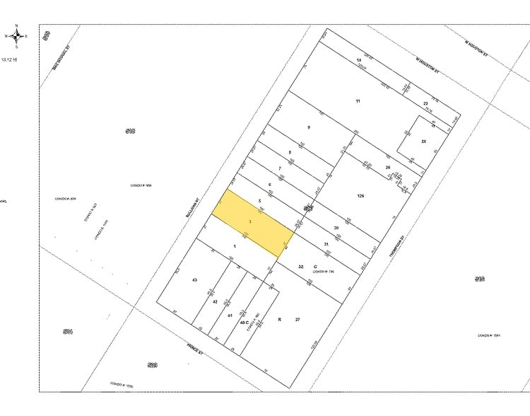 137 Sullivan St, New York, NY à louer - Plan cadastral - Image 2 de 4