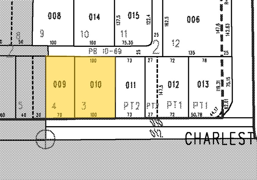 3021-3031 E Charleston Blvd, Las Vegas, NV à louer - Plan cadastral - Image 2 de 45