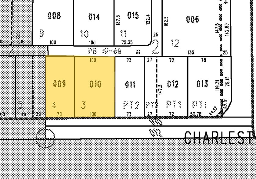 3021 E Charleston Blvd, Las Vegas, NV for sale - Plat Map - Image 2 of 30