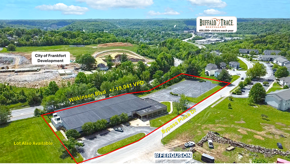 102 Bypass Plaza Dr, Frankfort, KY à vendre - Aérien - Image 3 de 12