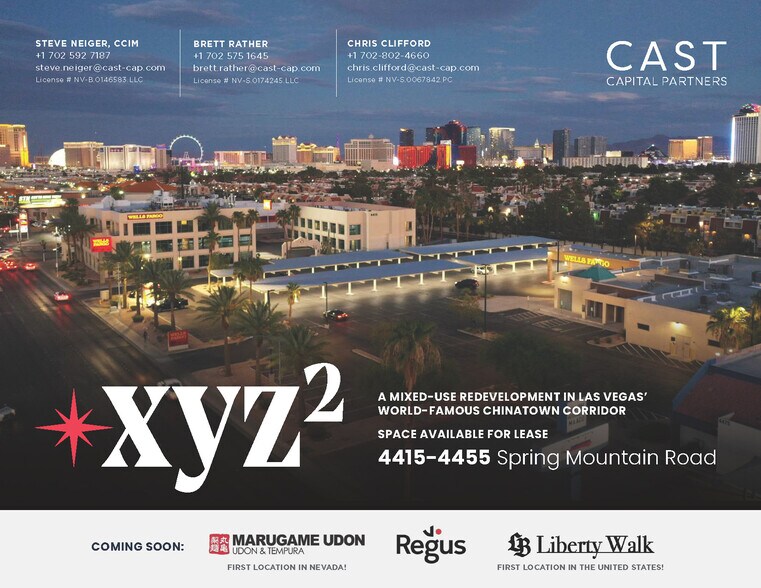 4425 Spring Mountain Rd, Las Vegas, NV à louer - Photo principale - Image 1 de 11