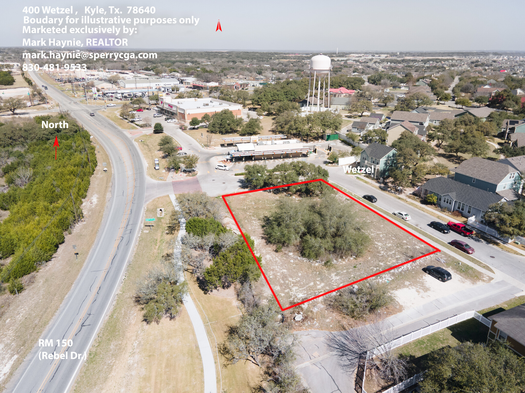 400 Wetzel, Kyle, TX for sale Aerial- Image 1 of 1