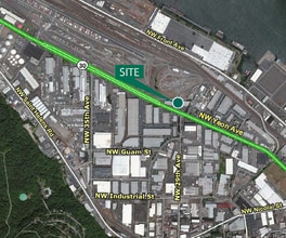 3571-3599 NW Yeon Ave, Portland, OR à louer Aérien- Image 2 de 4