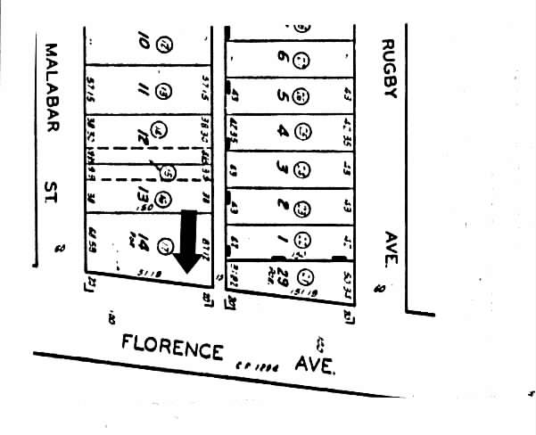 2501-2513 E Florence Ave, Huntington Park, CA à louer - Plan cadastral - Image 2 de 7