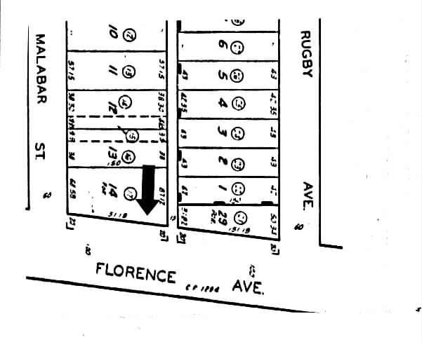 2501-2513 E Florence Ave, Huntington Park, CA for lease - Plat Map - Image 2 of 7