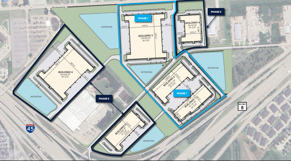 12524 Conklin Ln, Houston, TX for lease - Site Plan - Image 3 of 3