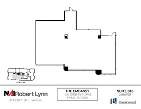 1431 Greenway Dr, Irving, TX for lease Floor Plan- Image 1 of 4