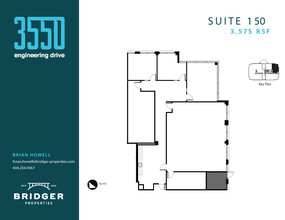 3550 Engineering Dr, Peachtree Corners, GA à louer Plan d  tage- Image 1 de 1