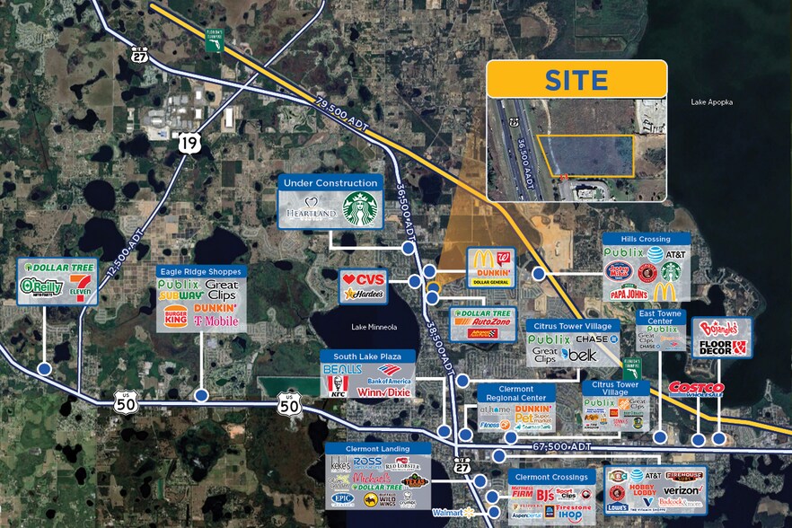 US Highway 27, Minneola, FL for lease - Building Photo - Image 2 of 3