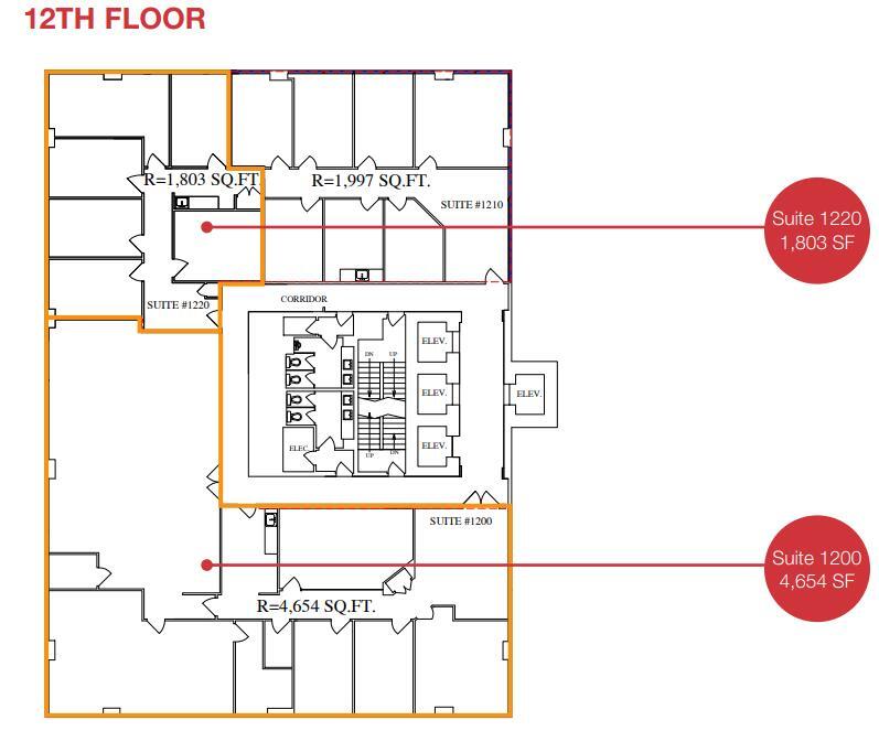633 6th Ave SW, Calgary, AB for lease Floor Plan- Image 1 of 1