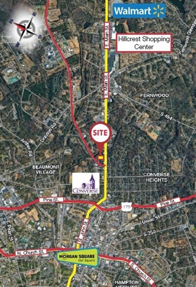 818 E Main St, Spartanburg, SC for lease - Building Photo - Image 2 of 8