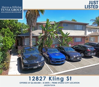 More details for 12827 Kling St, Studio City, CA - Multifamily for Sale