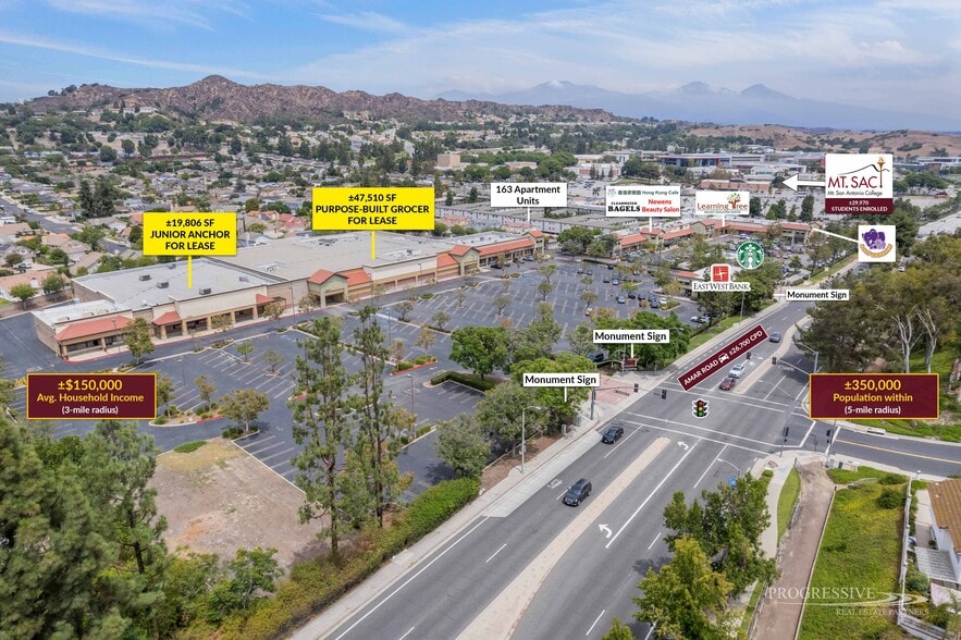 20633-20795 Amar Rd, Walnut, CA for lease - Building Photo - Image 2 of 9