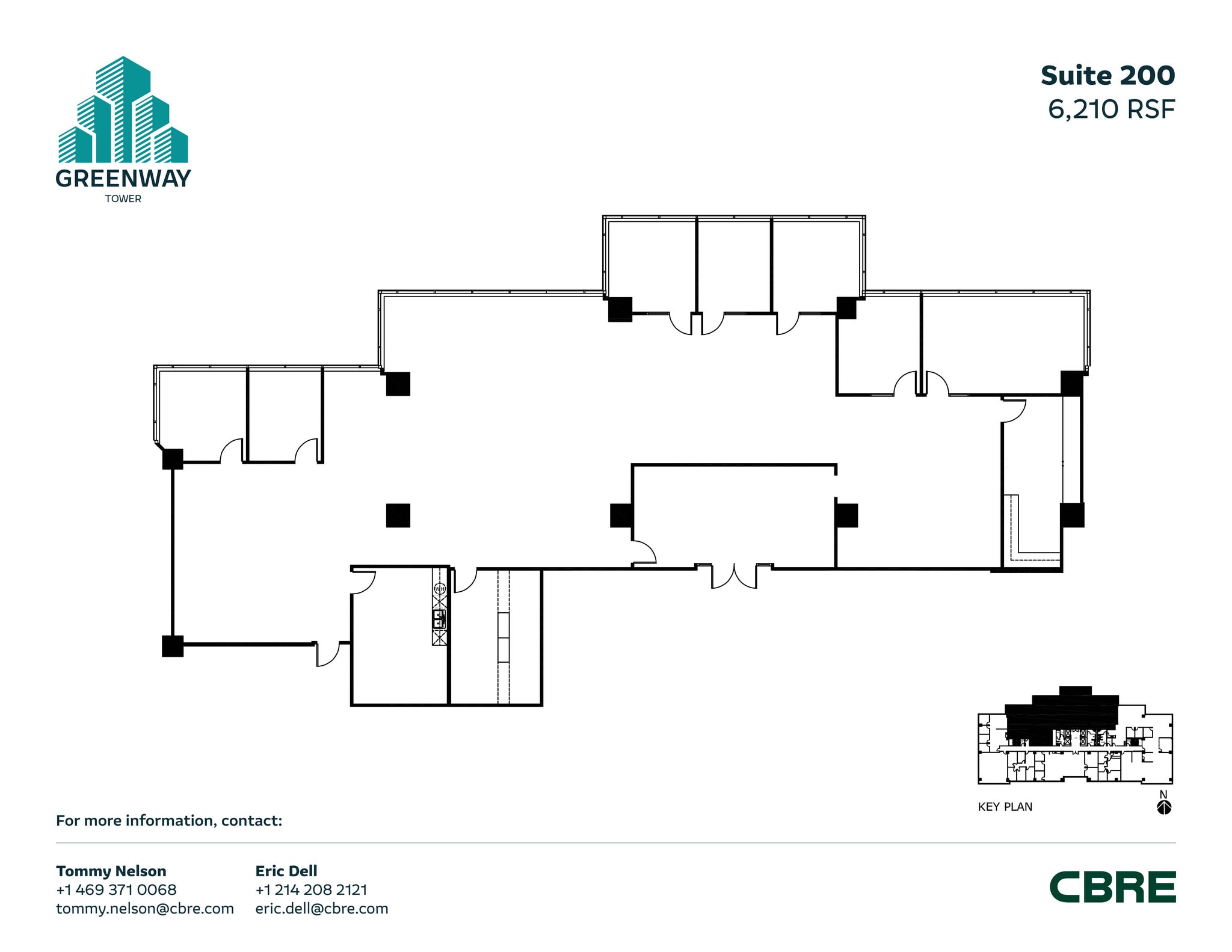 1231 Greenway Dr, Irving, TX à louer Plan d’étage- Image 1 de 1