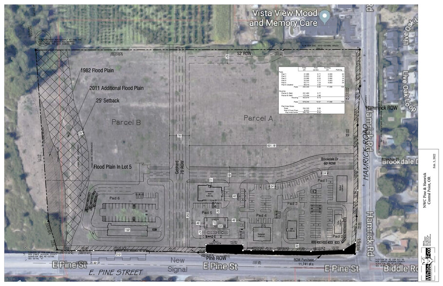 Hamrick Road at E Pine Street, Central Point, OR à vendre - Plan de site - Image 2 de 2