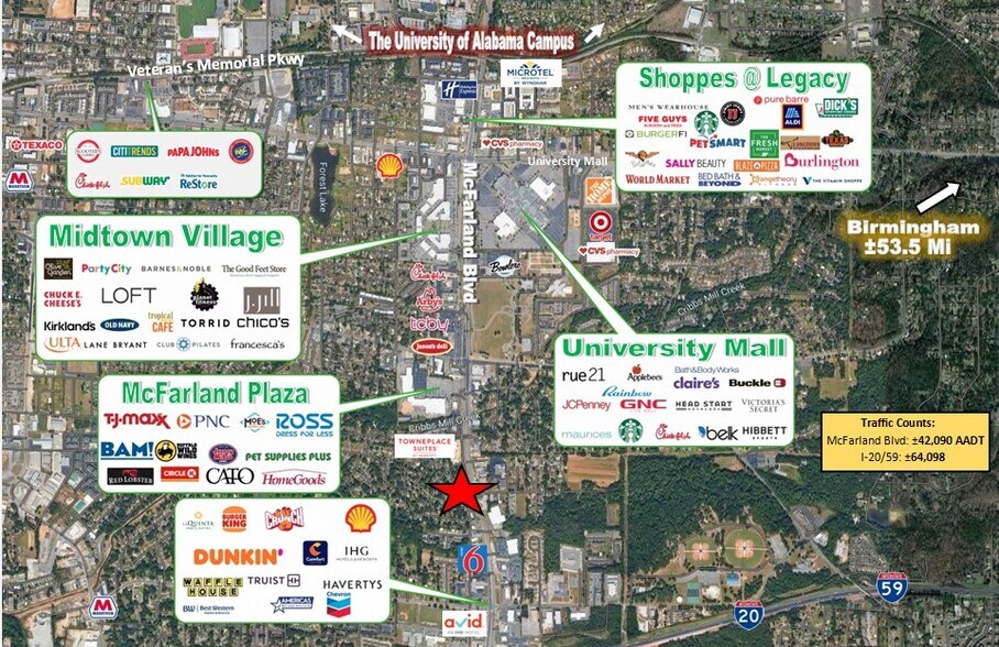 51 Springbrook, Tuscaloosa, AL à vendre - Photo du bâtiment - Image 2 de 2