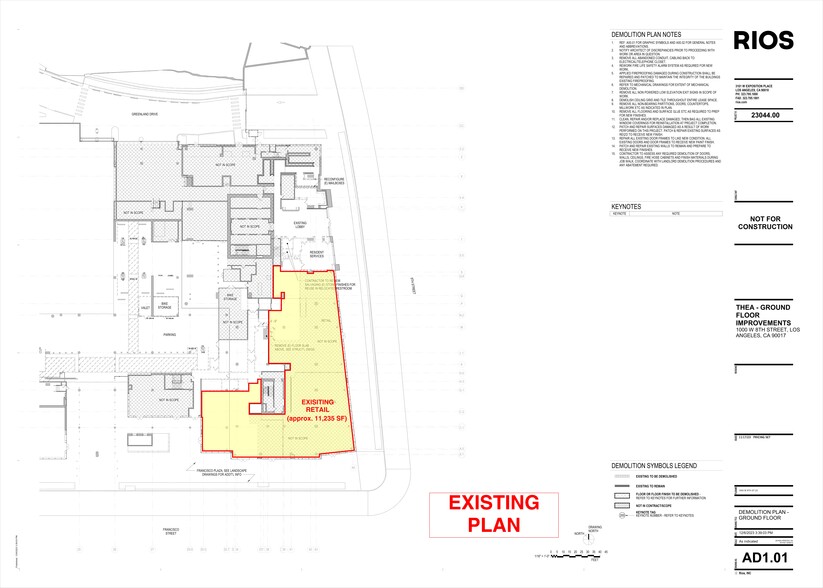 1000 W 8th St, Los Angeles, CA à louer - Plan de site - Image 1 de 91