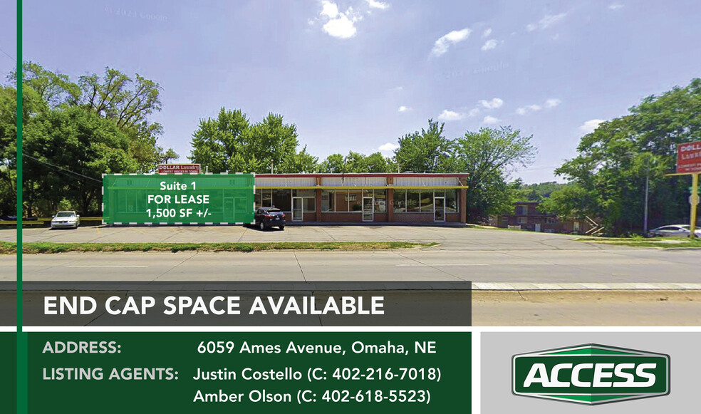 6059 Ames Ave, Omaha, NE for lease - Building Photo - Image 1 of 1