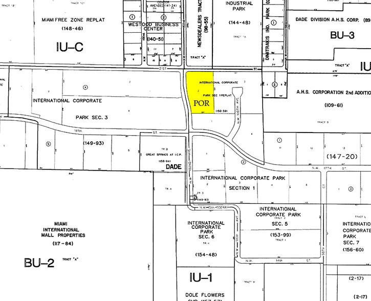 2025 NW 102nd Ave, Miami, FL à vendre - Plan cadastral - Image 1 de 1