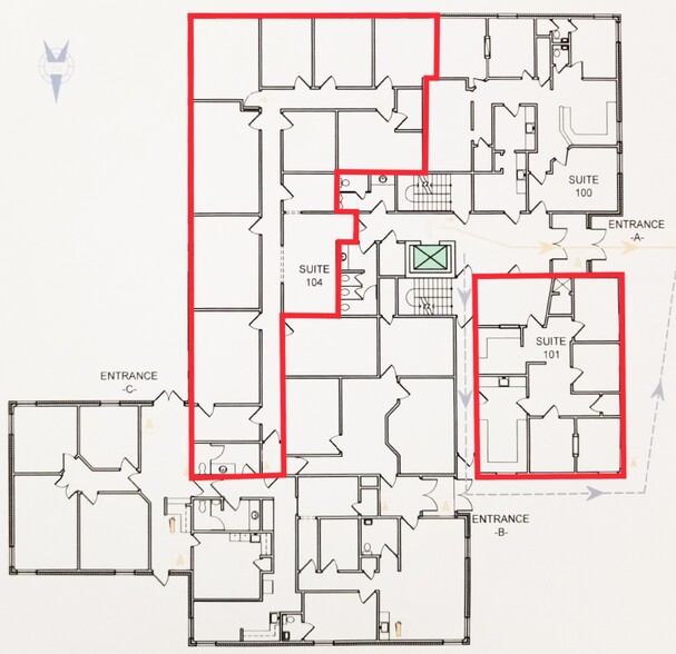 8241 S Walker Ave, Oklahoma City, OK for lease - Floor Plan - Image 2 of 3