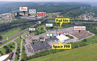 Plus de détails pour 1682-1900 River Rd, Clearfield, PA - Vente au détail à louer