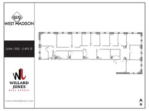 105 W Madison St, Chicago, IL à louer Plan d  tage- Image 1 de 1