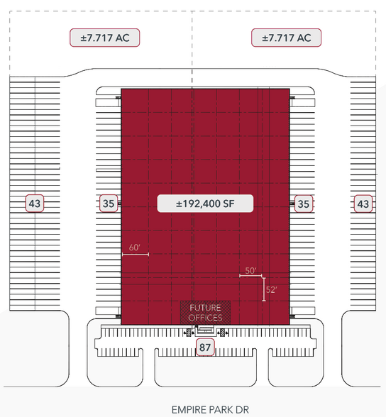 0 Empire Park Dr, Eagle Pass, TX à louer - Plan de site - Image 2 de 6