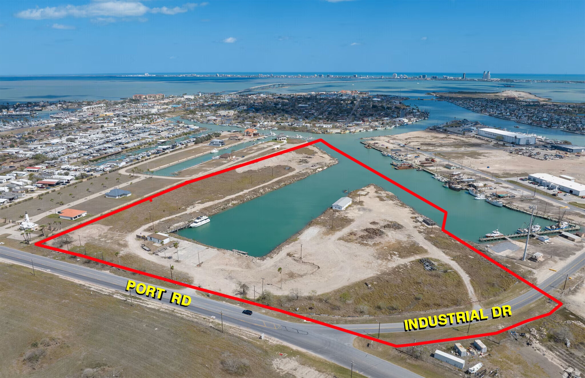 365 Industrial Dr, Port Isabel, TX for sale Aerial- Image 1 of 2