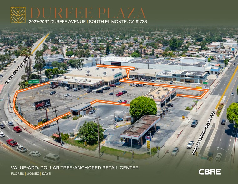 2027-2037 Durfee Ave, South El Monte, CA à vendre - Photo du bâtiment - Image 1 de 7