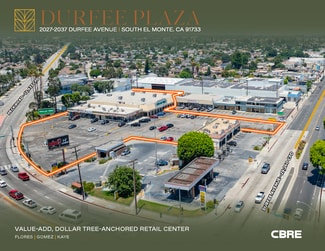 Plus de détails pour 2027-2037 Durfee Ave, South El Monte, CA - Commerce de détail à vendre