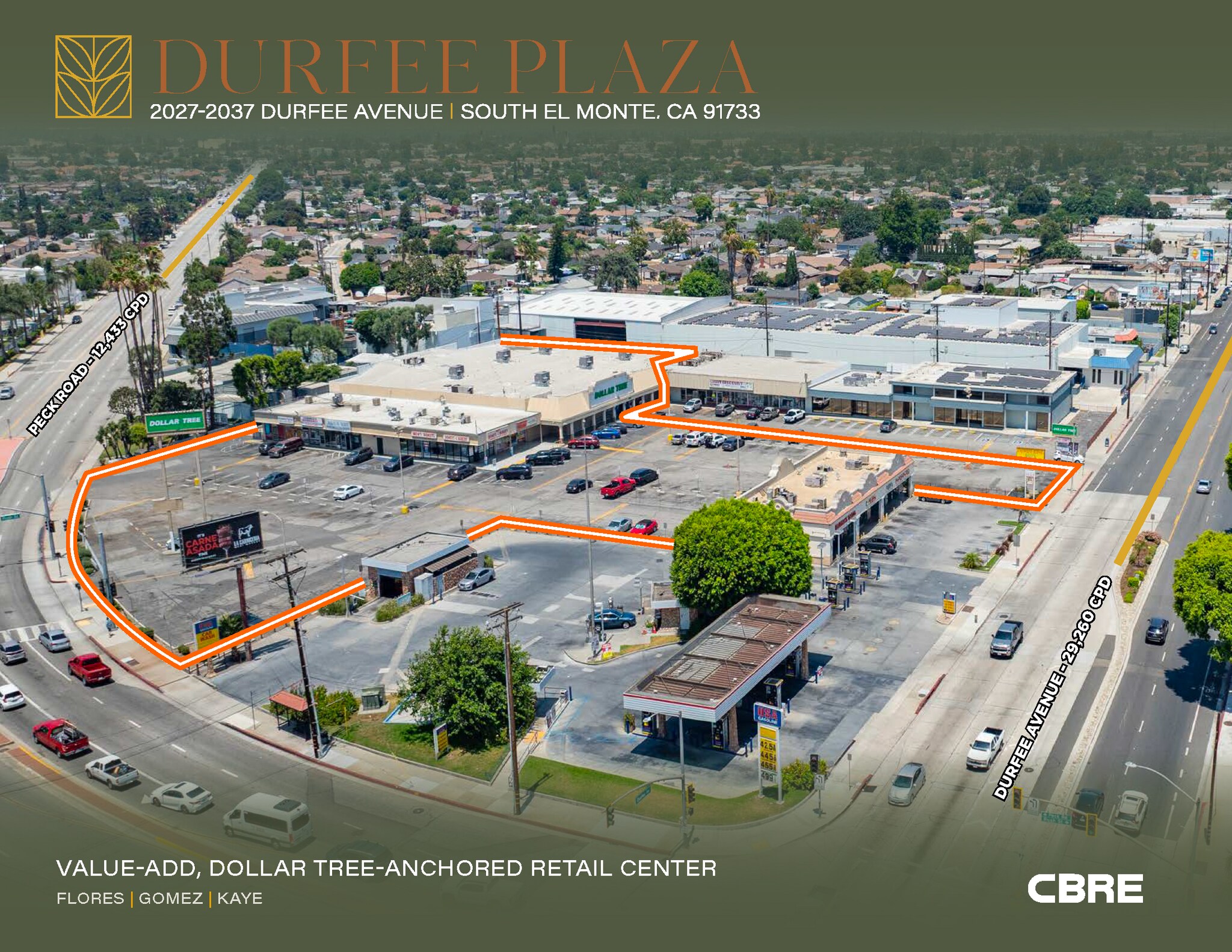 2027-2037 Durfee Ave, South El Monte, CA à vendre Photo du bâtiment- Image 1 de 8