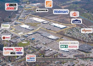 380 Elmira Rd, Ithaca, NY - Aérien  Vue de la carte