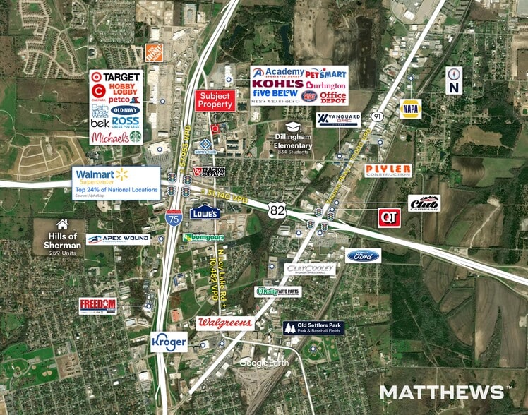 NEC Pecan Grove Rd & Loy Lake Rd, Sherman, TX for sale - Building Photo - Image 2 of 3