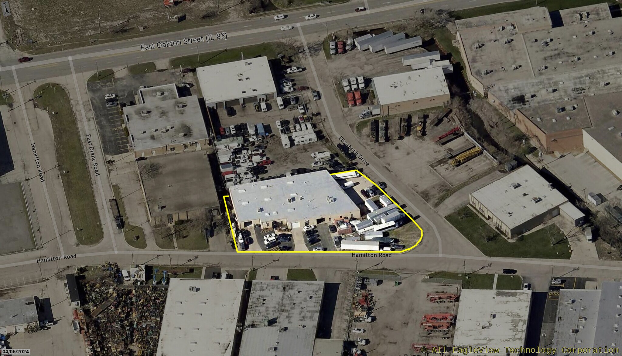 2420-2424 Hamilton Rd, Arlington Heights, IL à vendre Photo du bâtiment- Image 1 de 5