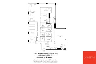 1801 W Warner Ave, Chicago, IL for lease Floor Plan- Image 1 of 1