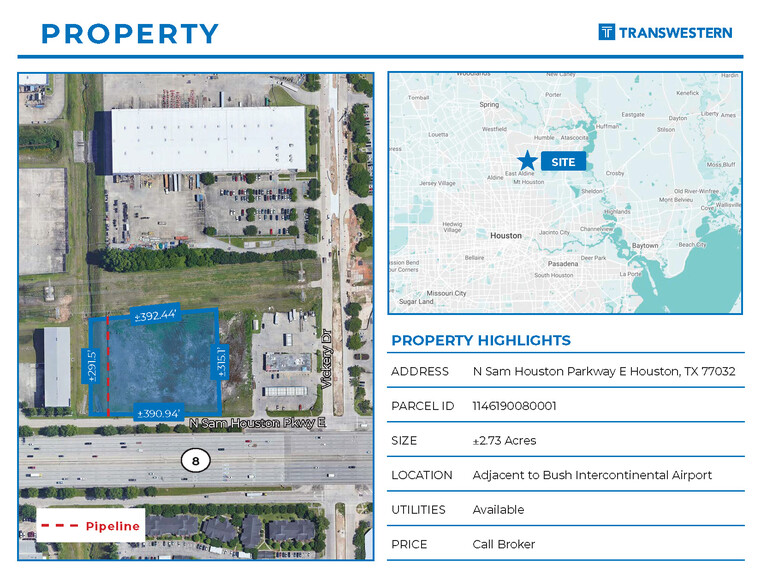 N Beltway 8 & Vickery Dr, Houston, TX à vendre - Photo du b timent - Image 2 de 2