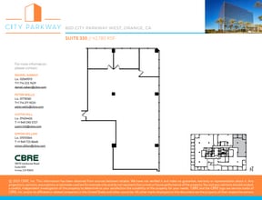 600 City Pky W, Orange, CA for lease Floor Plan- Image 1 of 1