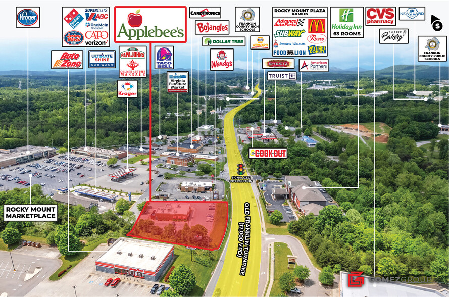 400 Old Franklin Turnpike, Rocky Mount, VA for sale - Building Photo - Image 3 of 11