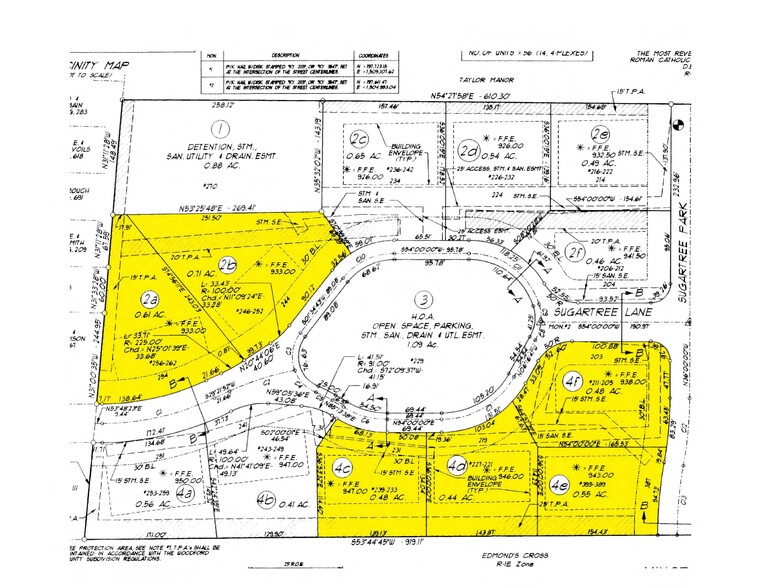 Sugartree Lane, Versailles, KY à vendre - Plan de site - Image 3 de 19