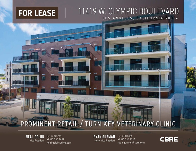11419 W Olympic Blvd, Los Angeles, CA for lease - Building Photo - Image 1 of 10