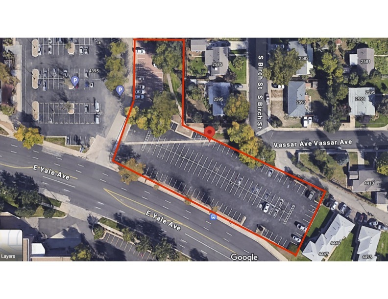 4401 E Yale Ave, Denver, CO for lease Aerial- Image 1 of 2