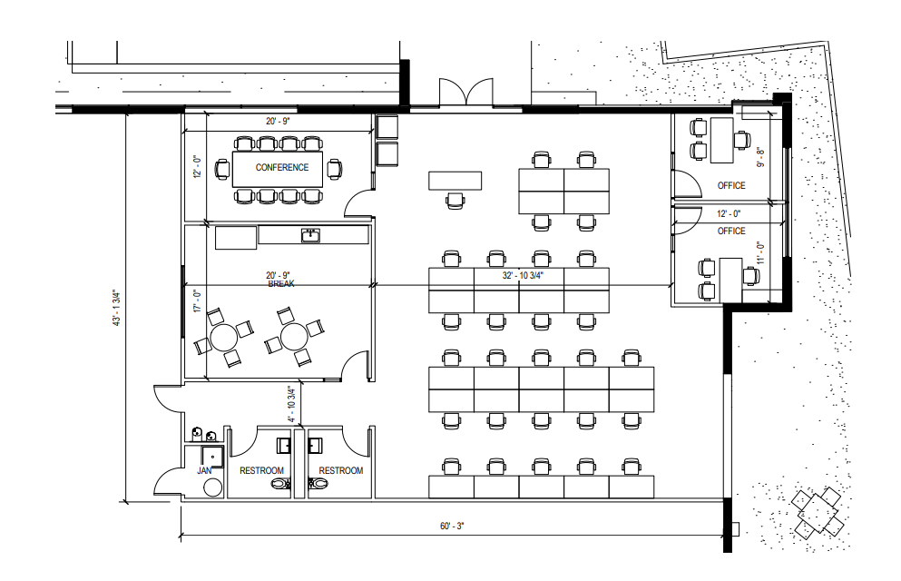 2000 Maritime St, Oakland, CA for lease Floor Plan- Image 1 of 1