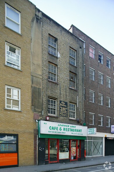 43 Leather Ln, Londres à louer - Photo du bâtiment - Image 3 de 4